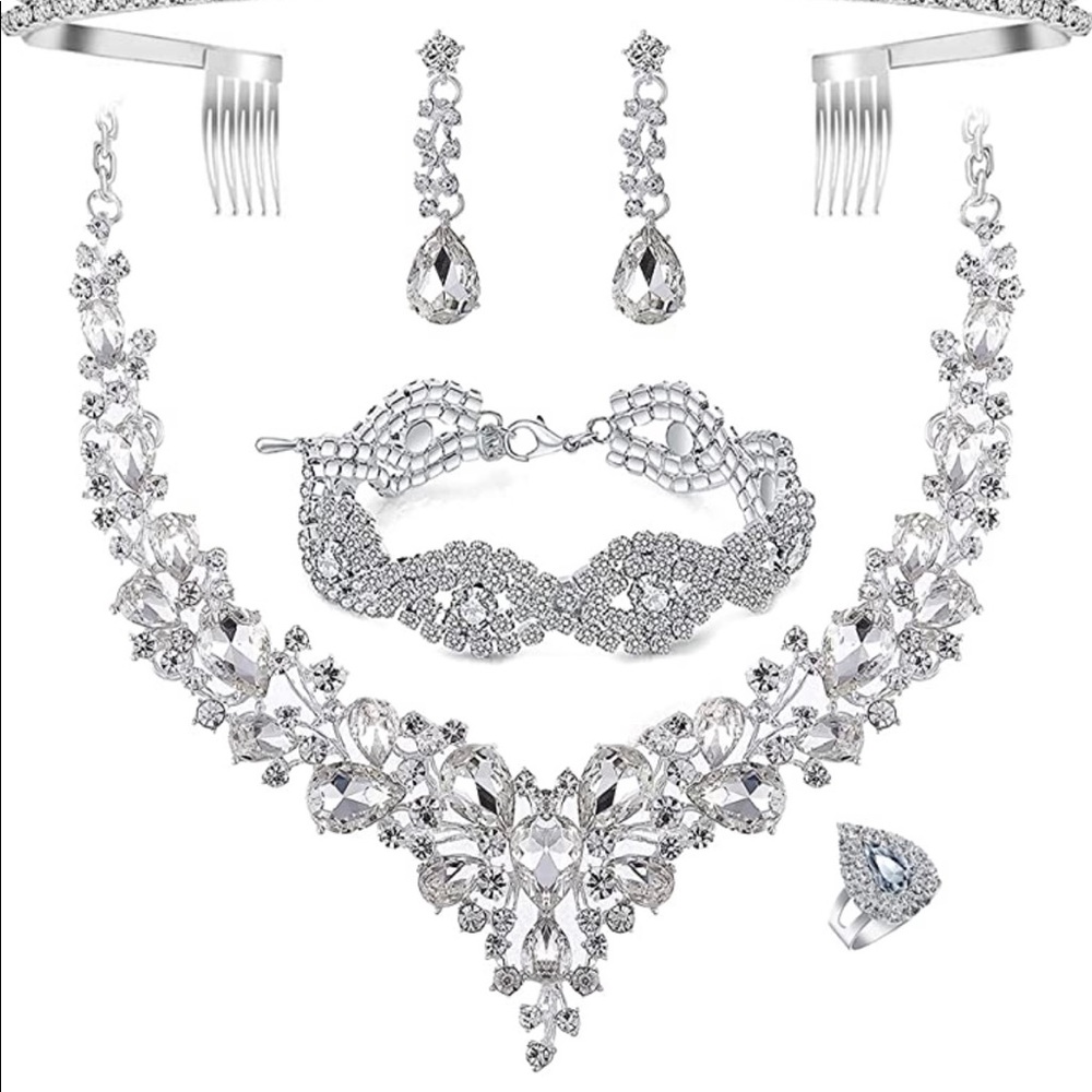 Victorian Crown Bridal Set